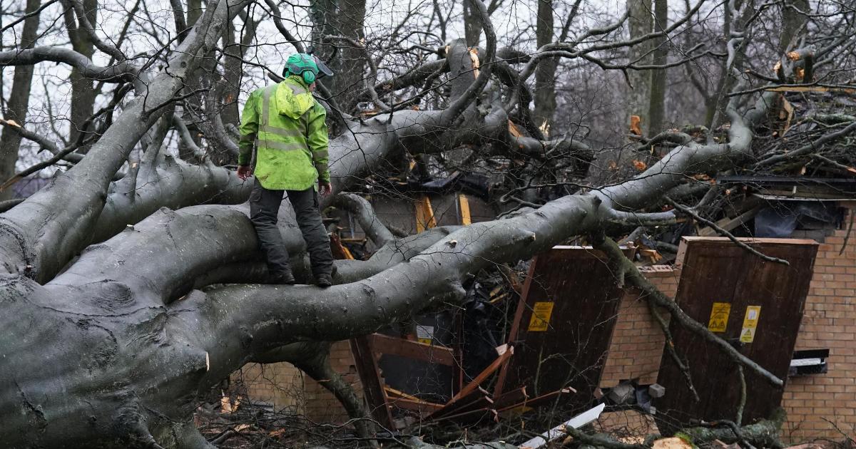 Storm Jocelyn hits UK with 71mph gusts and trains suspended in Scotland - Vimarsana News