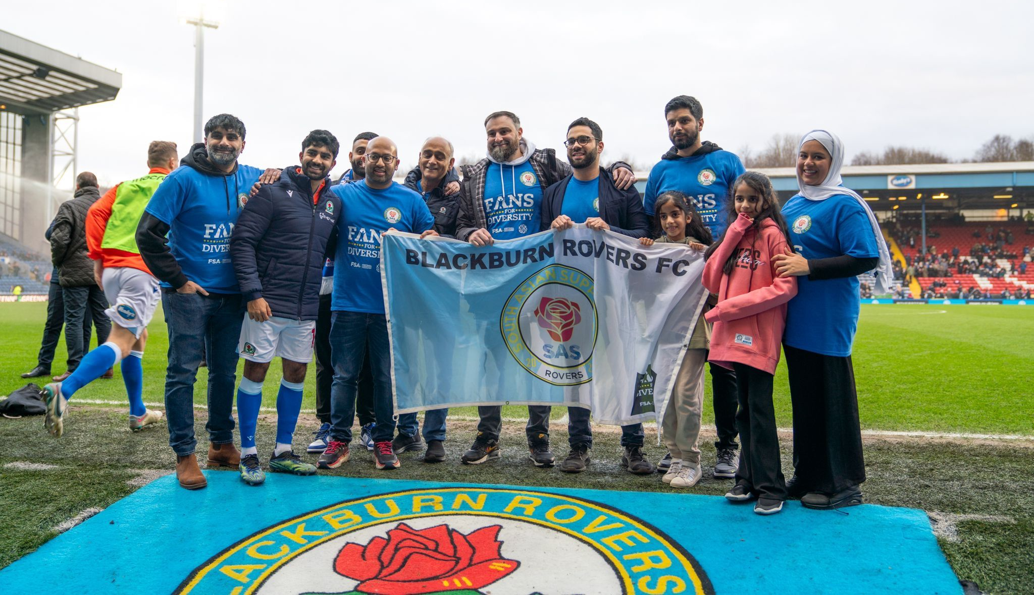 Tez ilyas joins Rudy Gestede at launch of Rovers’ fans group