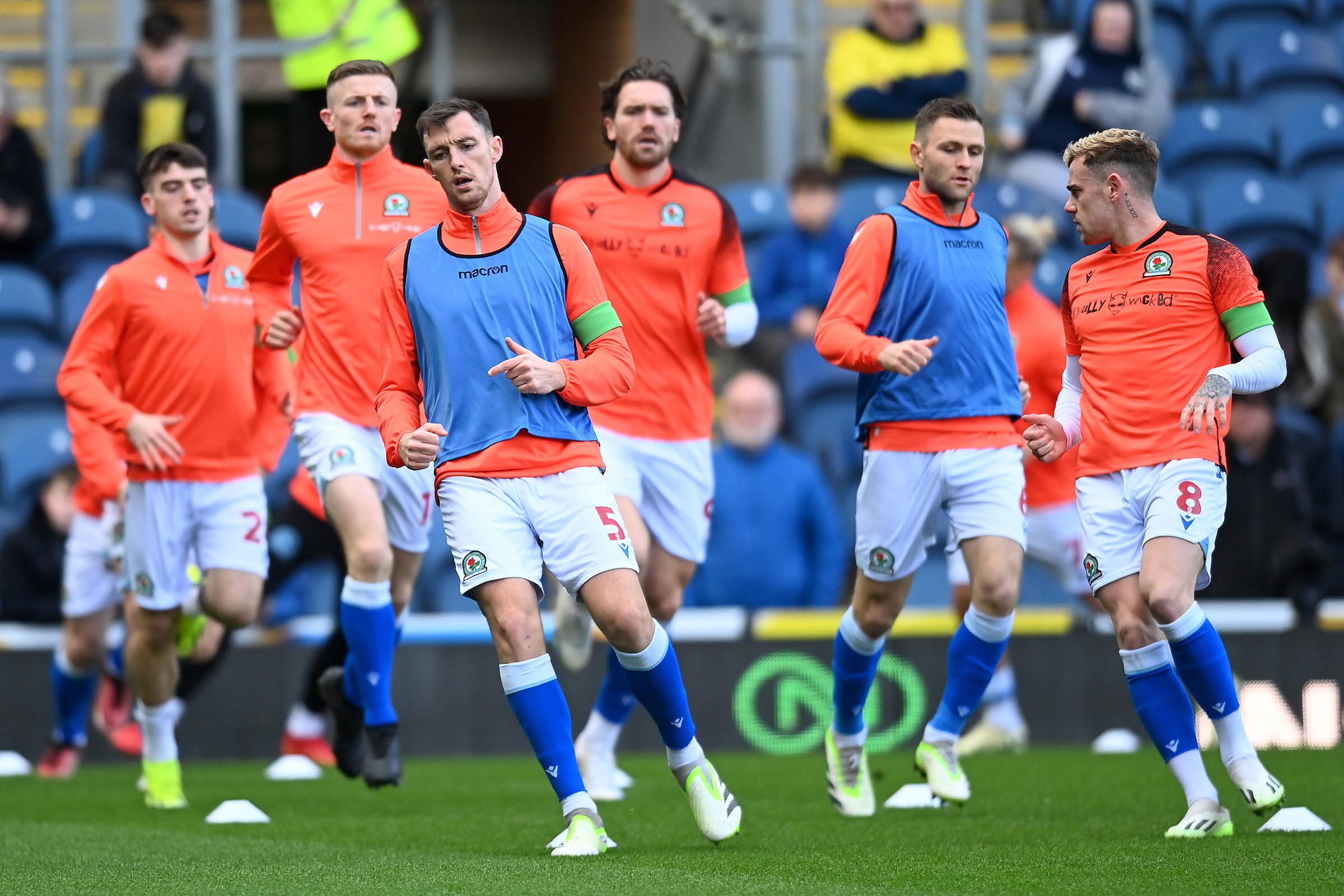 Blackburn players hold meeting with fans to address form