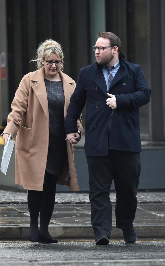 Lancashire Telegraph: Kirstie and Cameron Hanson Lancashire Telegraph: Kirstie and Cameron Hanson