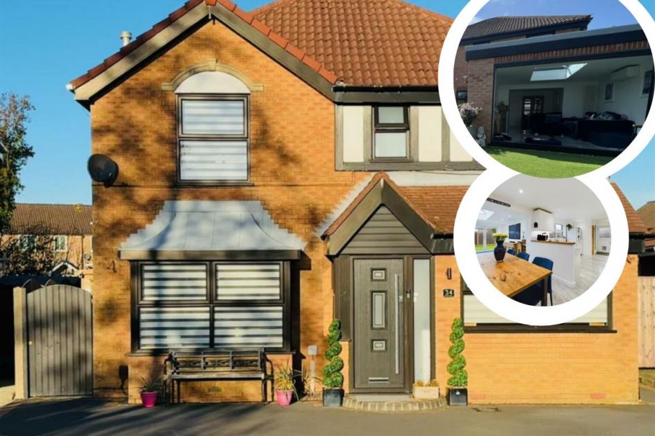 £365k home with a hot tub up for sale near Morecambe 