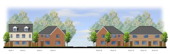 Lancashire Telegraph: What the development will look like from the street Lancashire Telegraph: What the development will look like from the street