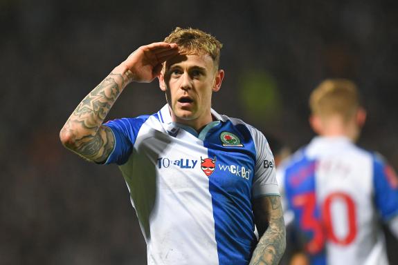 Lancashire Telegraph: Sam Szmodics was on target against the Magpies Lancashire Telegraph: Sam Szmodics was on target against the Magpies