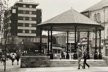 Burnley bandstand was once a feature of the town centre