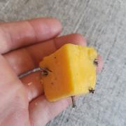 Cheese found with nails in near Mercer Park