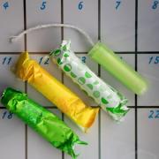 Sanitary products can be picked up at a number of locations