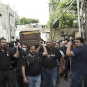 Aya Hachem: The 19-year-old's funeral has taken place in Lebanon (image credit: BBC)