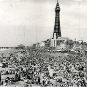 Blackpool during wakes week in 1964