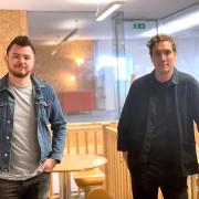 Ryan Gibson (left) and John Paul Toher have joined Workhouse's team