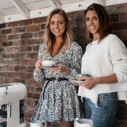 Family firm: Rebecca Kane and Emmie Brookman run Silver Mushroom together