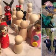 The Worry Dolls are being hidden in areas of Darwen for children to find