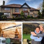 The Whitehall Hotel in Darwen is looking forward to opening its brand new gin bar. Bottom right, Neil and Tracey Bullows.
