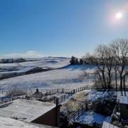 Spectacular: The East Lancashire landscape has been blanketed with snow (Credit: Michael Brown)