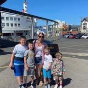 Coleen Rooney takes her kids on sun-soaked trip to Blackpool (Photo: Instagram/ coleen_rooney)