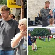 Freddie Flintoff visited The Base community centre to film BBC documentary(Photo: Facebook/ @TheBaseonBroadfield )