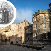 Lancaster Castle, where the Pendle witch trials were held