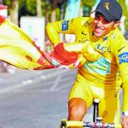 WHEEL DEAL: Science in Sport, based at Brockhall Village, is providing top racer Alberto Contador with its range of energy, hydration and recovery products