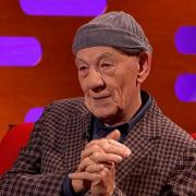 Ian McKellen appeared on The Graham Norton and revealed what was under his grey hat (Photo: BBC)