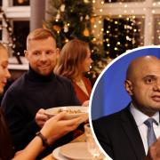 UK Covid: Sajid Javid's Christmas guidance as Boris Johnson 'can't rule out' lockdown. (PA/Canva)