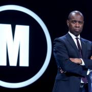 The host of Mastermind Clive Myrie. Credit: BBC/PA