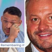 Kirk Norcross appeared on Loose Women to talk about his dad, Mick Norcross, who took his own life last year.(Photo: ITV/PA)