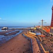 Blackpool beach. Credit: PA