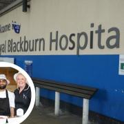 The catering team at Blackburn Royal Hospital put venison on the menu