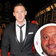 Kirk Norcross announced as ambassador for suicide prevention charity after Haslingden dad's death.  (Photo: Kirk Norcross. Inset is Mick Norcross. Credit: Ian West/PA)