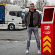 Preston's Andrew ‘Freddie’ Flintoff, has teamed up with McDonald’s  to promote their new 'tall' bins