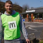 Preston's Freddie Flintoff took part in McDonald’s UK wide ‘Keep it Clean’ campaign. (Photo: McDonald's)