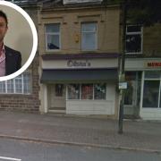 Olivia's in Colne. Inset is owner, Ryan Haigh. (Photo: Google Maps)