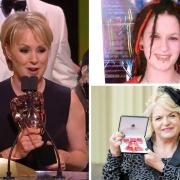 Coronation Street Sally Dynevor dedicates BAFTA award to Sophie and Sylvia Lancaster. (Photo: BBC)