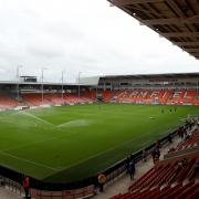 Bloomfield Road, home of Blackpool FC
