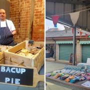John Paul Chesworth, owner of Bacup Pie has been based at Bacup Market for a year.