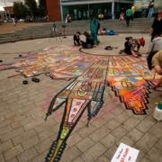 ART: You can take part in pavement art in the Jubilee celebrations