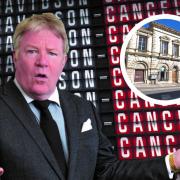Jim Davidson was set to play a gig at Burnley Mechanics Theatre this October.