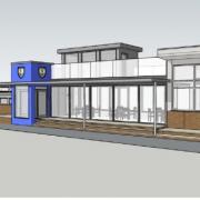 How the extended Blackburn Rugby Club clubhouse will look.