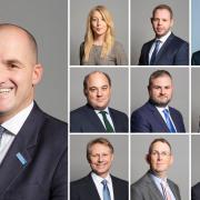 Lancashire's Conservative MPs. Pics: UK Government