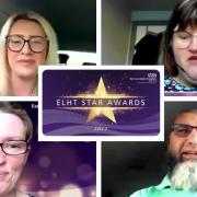 Georgia Tomlinson, Gina Holt, Pam Henderson and Saraj Mohammed were among the winners of the East Lancashire Hospital Trust STAR awards.