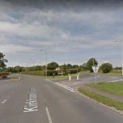 The junction with the Kirkham Bypass and Blackpool Road, near Kirkham