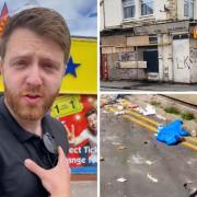 Chris Coote called Blackpool the worst UK holiday destination, on TikTok. (Credit: TikTok/Chris Coote)
