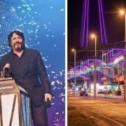 Laurence Llewelyn-Bowen switched on the 2022 Blackpool Illuminations (Photo: VisitBlackpool)