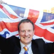 FLYING THE FLAG: Phil Ainsworth said: ‘We should be celebrating the hard work and sacrifice that they have shown’
