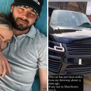Rovers' Bradley Dack and Olivia Attwood reunited with stolen Range Rover