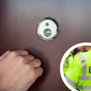 Police warning over suspicious doorknocker