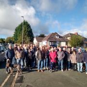 Local residents join Cllr John Slater to call for Bog Height Road in Blackburn to be sealed off