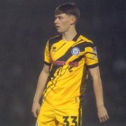 Oscar Kelly, who is still a school boy at QEGS Blackburn and has made his professional debut for Rochdale