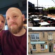 Nicola Watson-Parke and Jason Cronin and the New Inn in Bacup