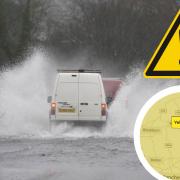 The Met Office issue yellow weather warning for heavy rain that covers Lancashire