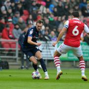 Ryan Hedges in action at Bristol City